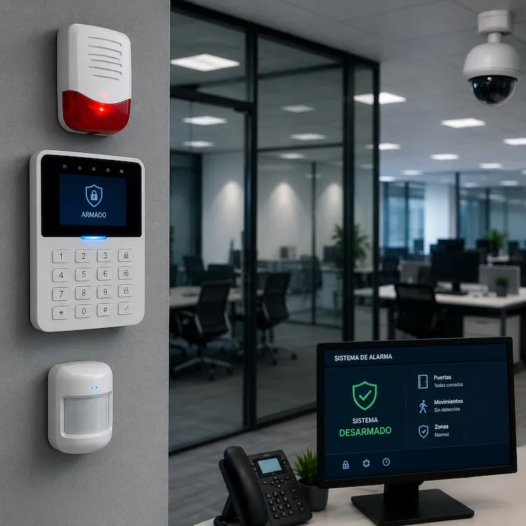 Alarmas de seguridad empresarial