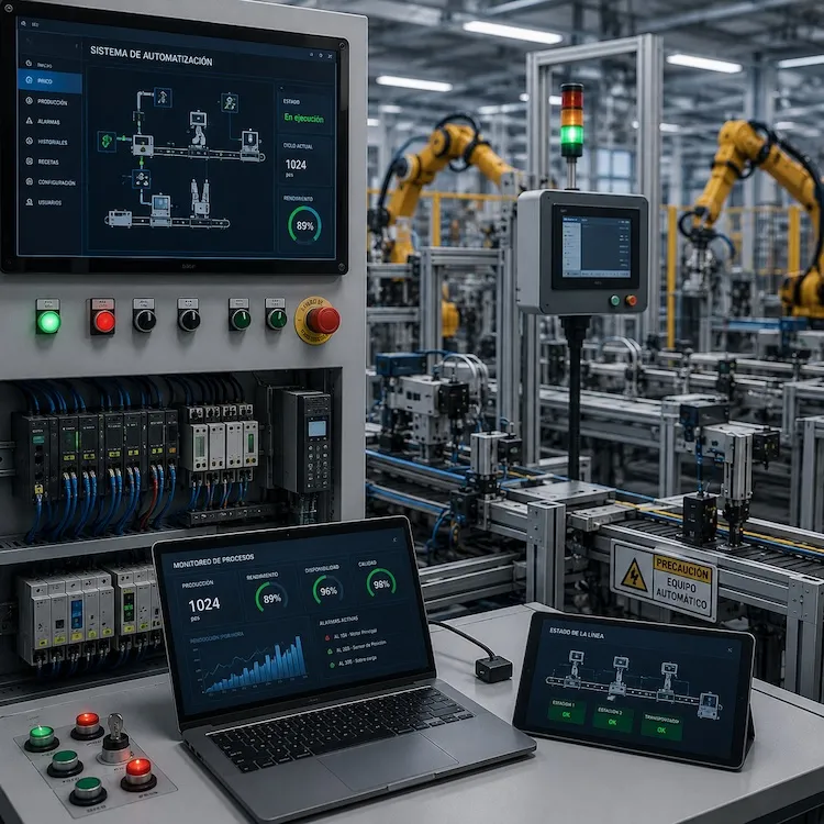 Automatización industrial de procesos
